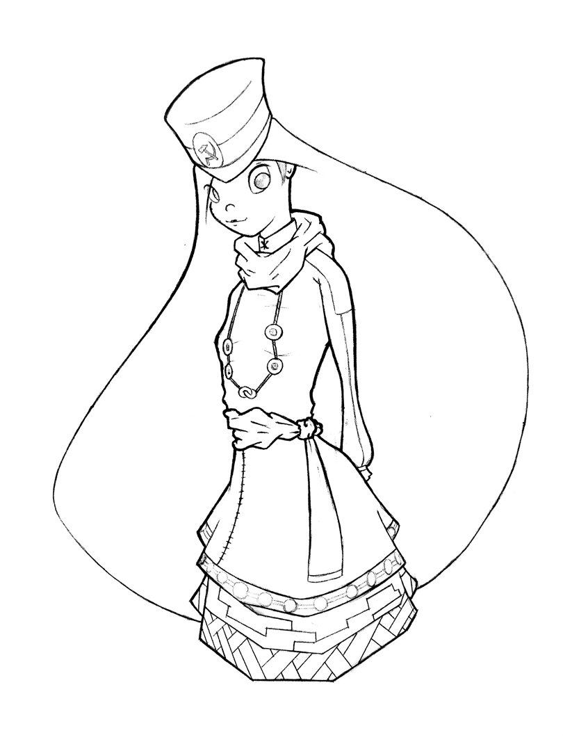 810x1080 Daniele Mieli Drawing Updated The Polish Girl