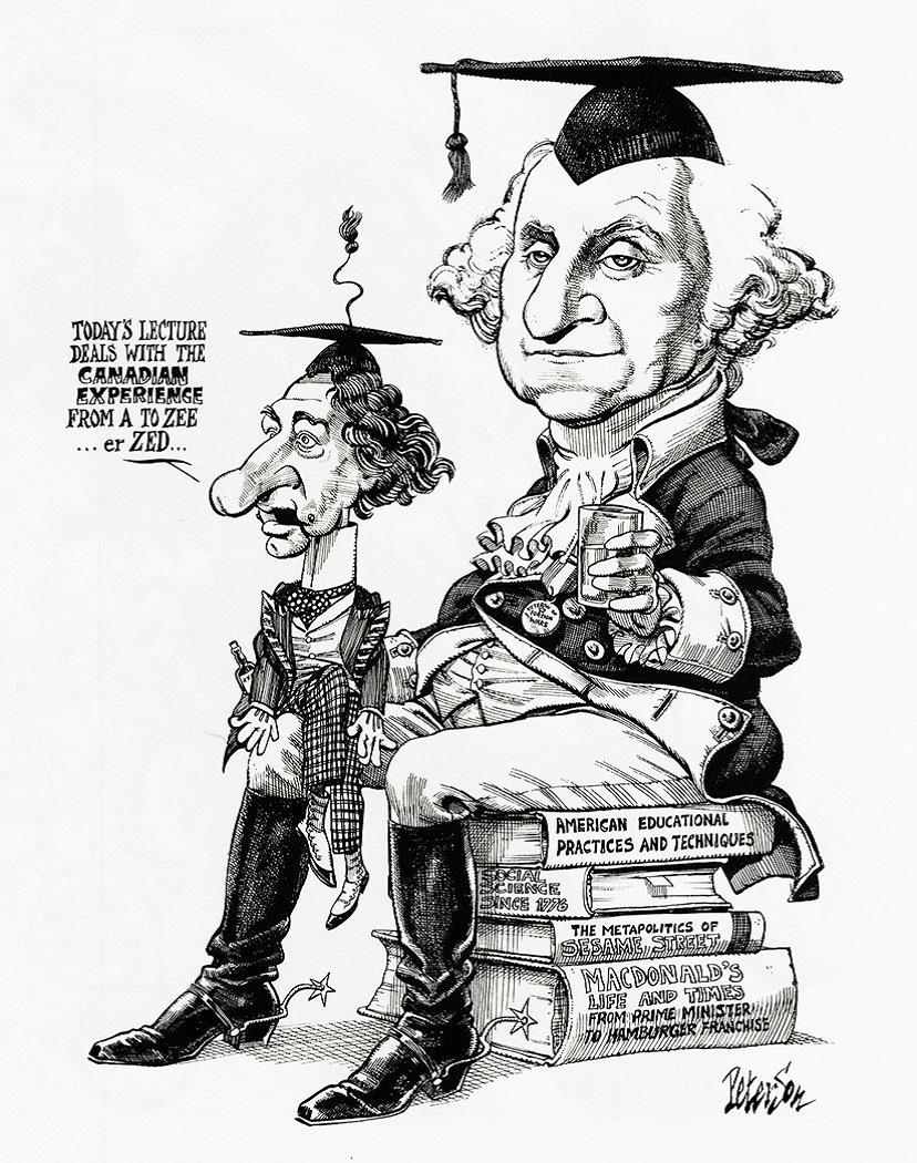 828x1050 Cartooning Canada's Prime Ministers