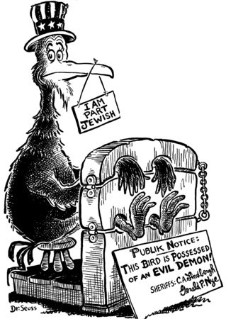 319x450 Dr. Seuss's Anti Hitler Political Cartoons For Adults