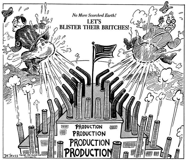768x661 Dr. Seuss Political Cartoons Iii
