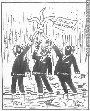 312x385 M965.199.5763 Out Anti Pollution Three Musketeers. Drawing