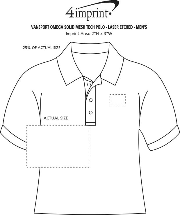 619x738 Vansport Omega Solid Mesh Tech Polo