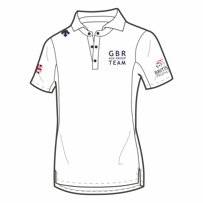 710x709 Age Group Men's Polo Shirt British Triathlon Age Group Shop