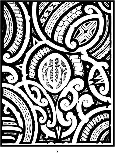378x500 Tattoo A Coloring Book Of Polynesian Art By Anthony J. Tenorio