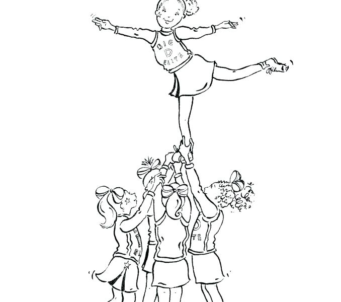678x600 Cheerleader Coloring Pages Cheerleaders Coloring Pages Coloring