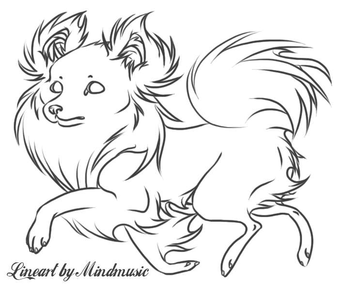 700x600 Pomeranian Lines By Mindmusic