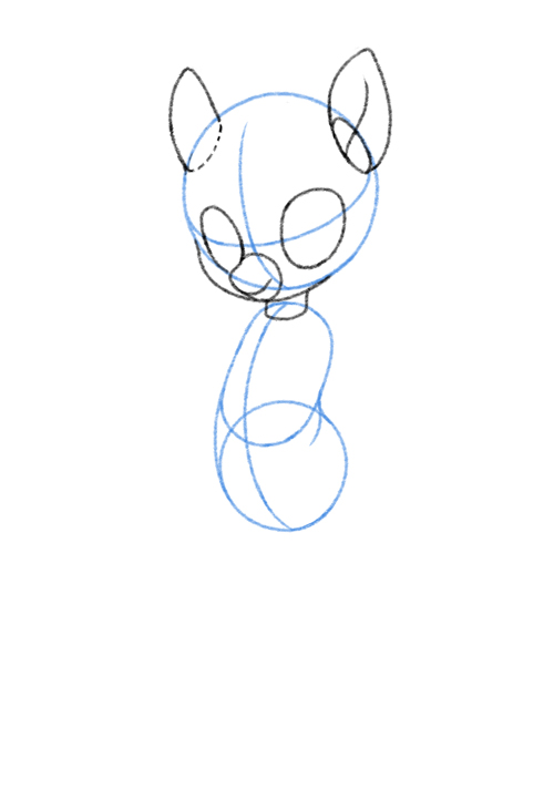 500x721 How To Draw An Anthro Pony