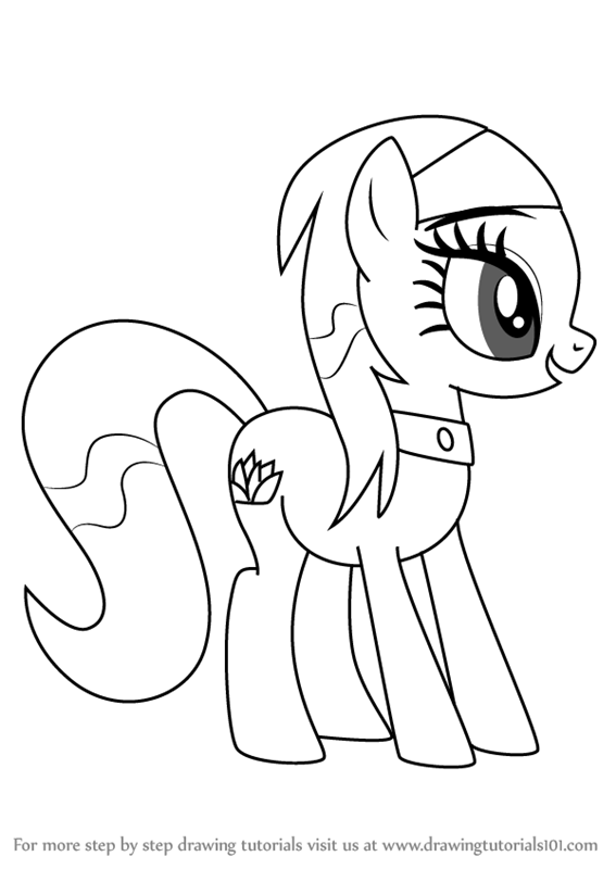 567x800 Learn How To Draw Spa Ponies Lotus Blossom From My Little Pony