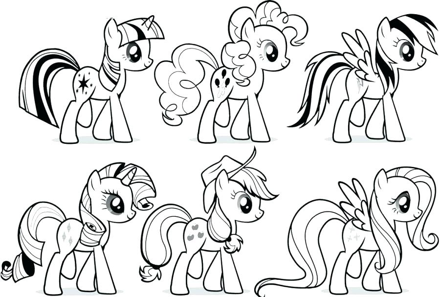 900x607 My Little Pony Coloring Book Pages And My Little Pony Coloring