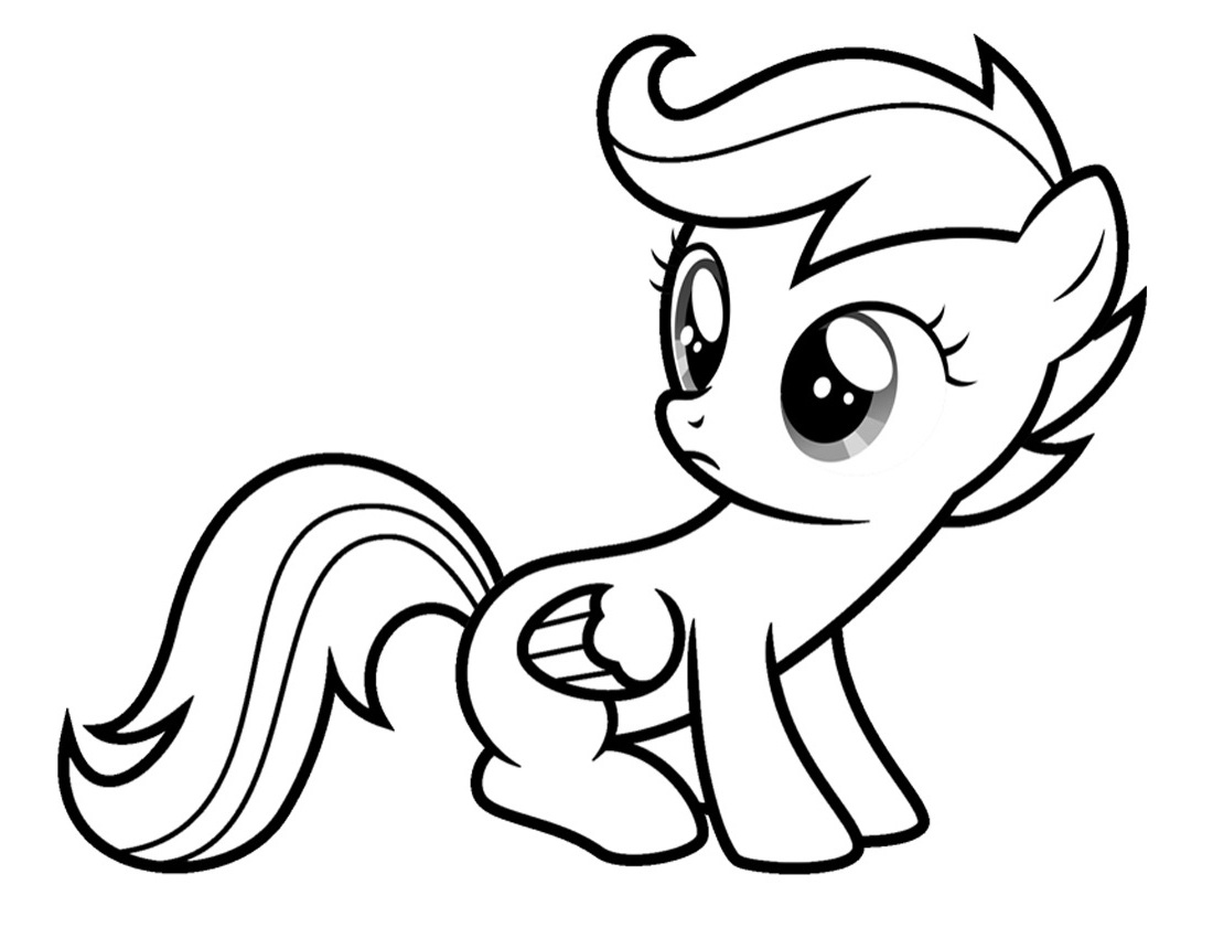 1100x850 My Little Pony Coloring Pages