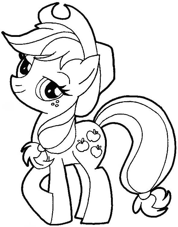 590x751 Drawn Pony Easy
