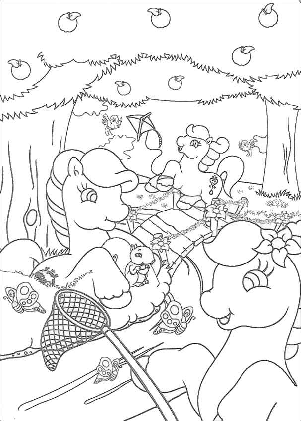 607x850 Fluttershy Coloring Pages