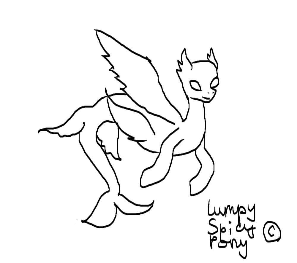 1000x887 Sea Pony Base By Lumpyspicypony