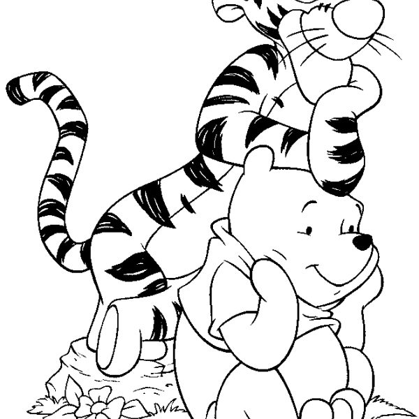 600x600 Disney Images To Color Coloring Page