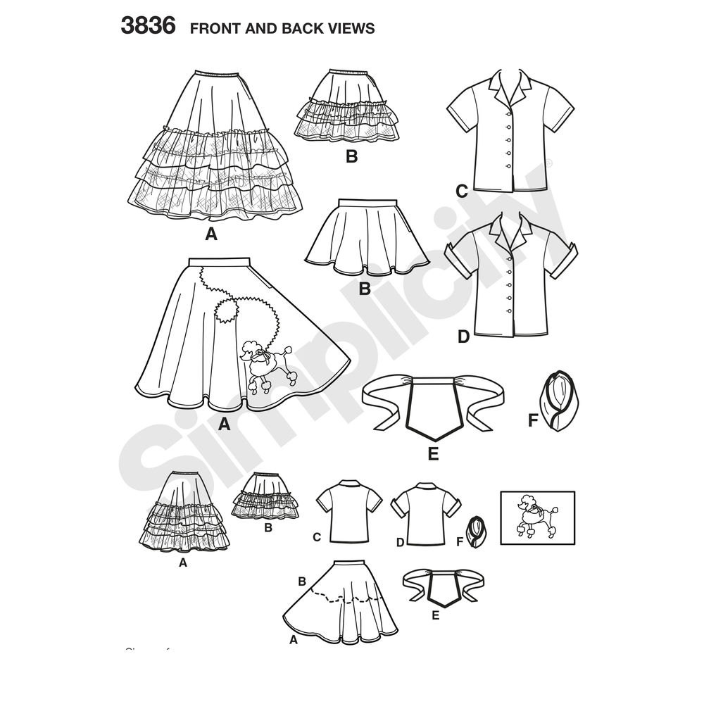 Poodle Skirt Drawing at GetDrawings | Free download