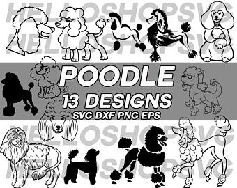 340x270 Poodle Clipart Etsy