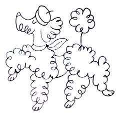 236x227 Standard Poodle By Cazzie Cathcart Poodle Amp Doodle Art