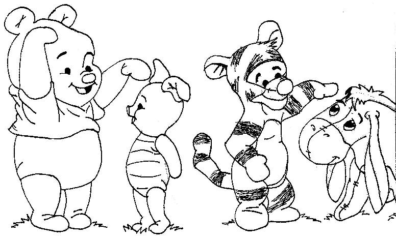 776x472 Pooh Bear And Freinds By Idreamnightmares