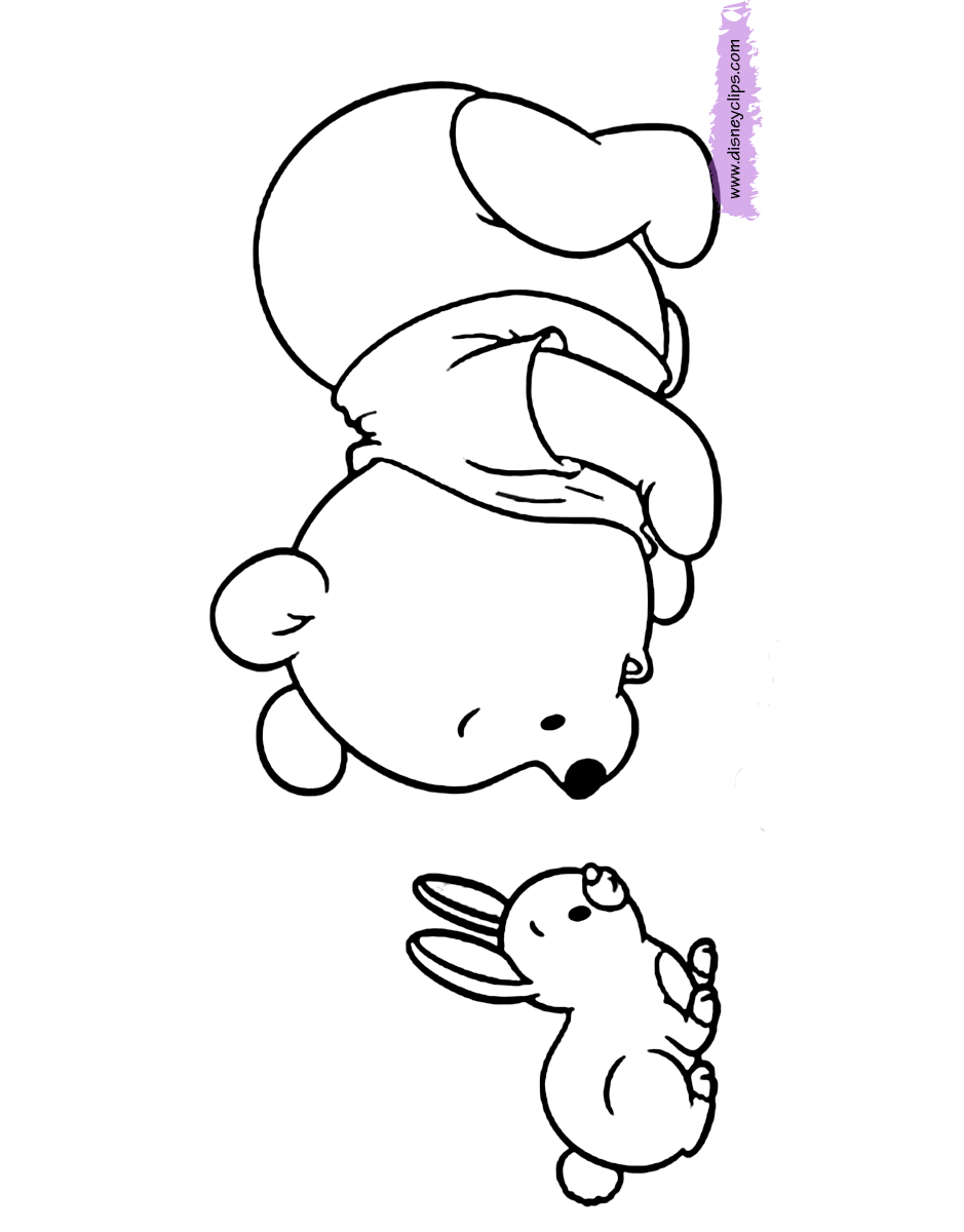 939x1200 Baby Pooh Coloring Pages Disney Coloring Book