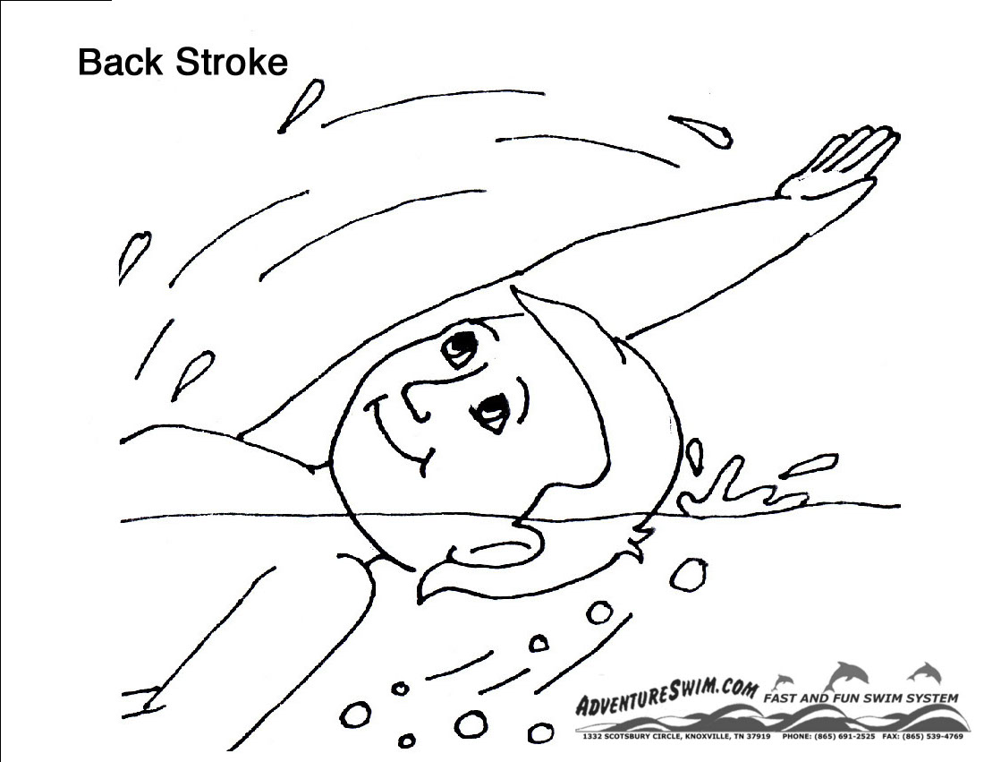 1100x851 Draw Swimming Coloring Pages 54 For Disney With Best