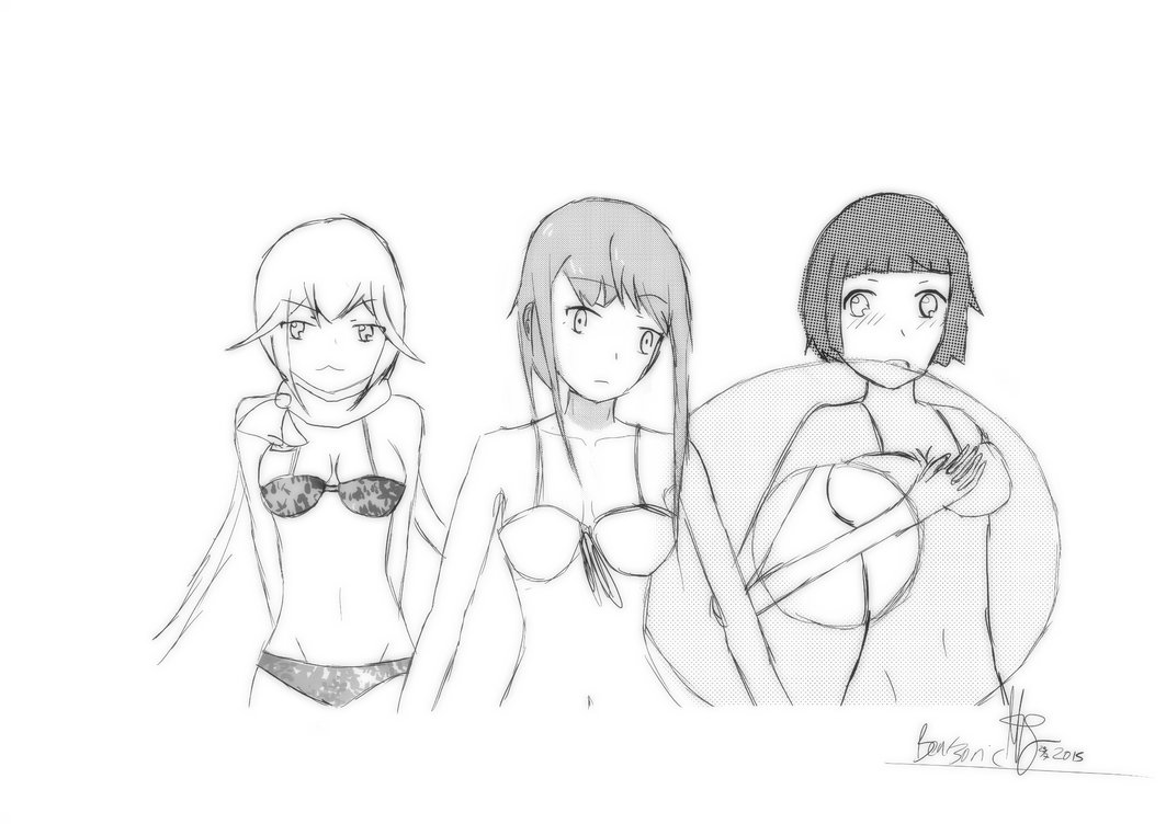 1063x752 Pool Break Summer! Original Characters. Wallpaper By Beatsonic