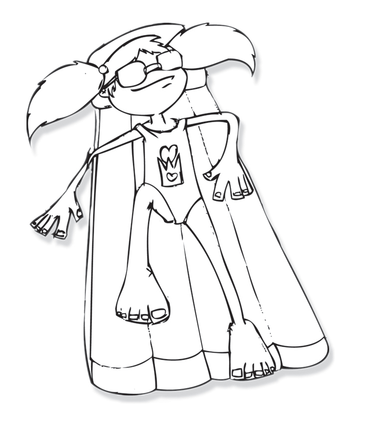 754x852 Girl In Swimming Pool Sketch By Dejavuanimation