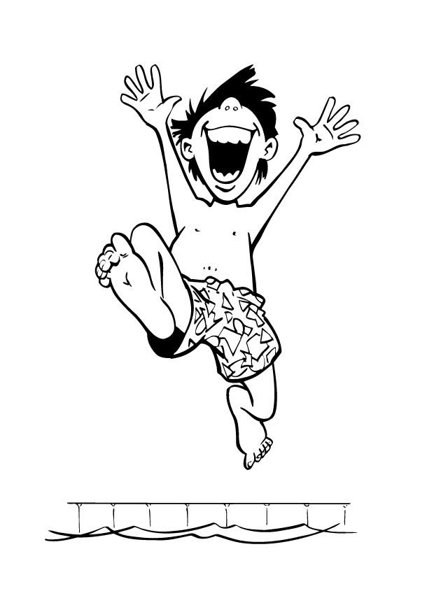 620x875 Coloring Page Boy