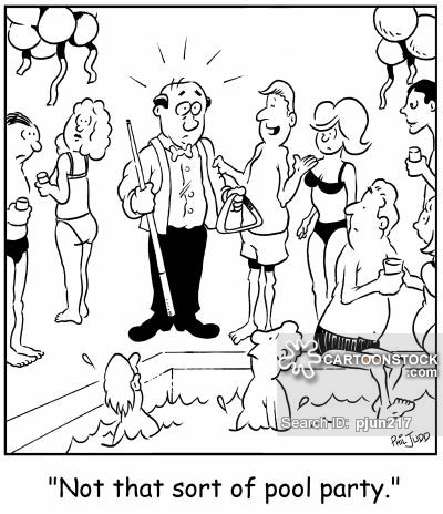 400x464 Pool Party Cartoons And Comics