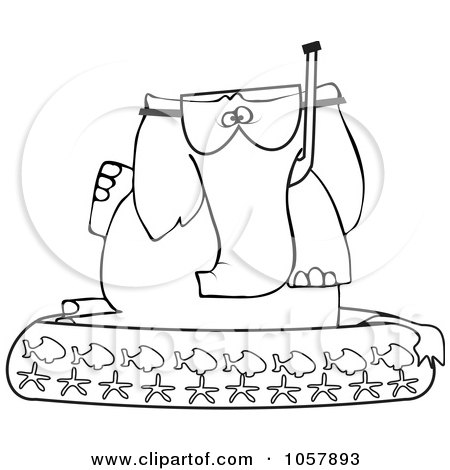 450x470 Royalty Free Vector Clip Art Illustration Of A Coloring Page