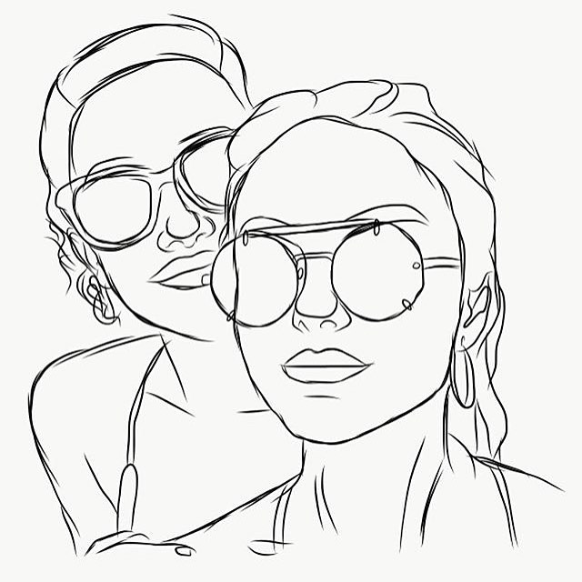 640x640 Pretty Cool Sketch Of My Not As Cool Pool Selfie, Thanks