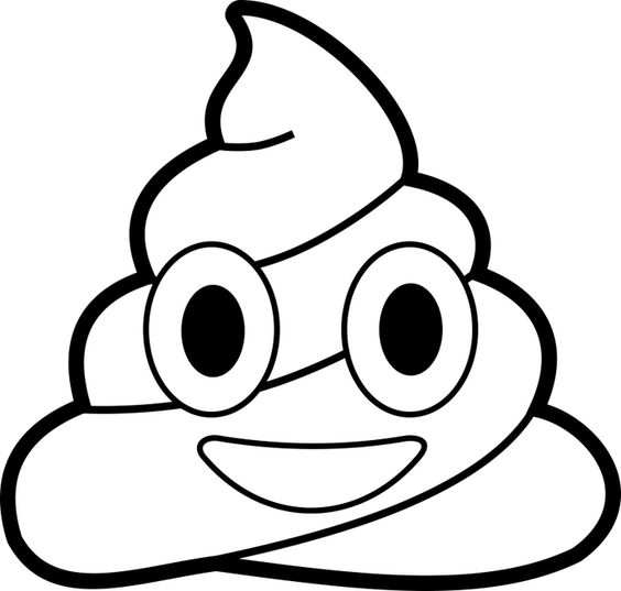 Poop Coloring Sheet Coloring Pages