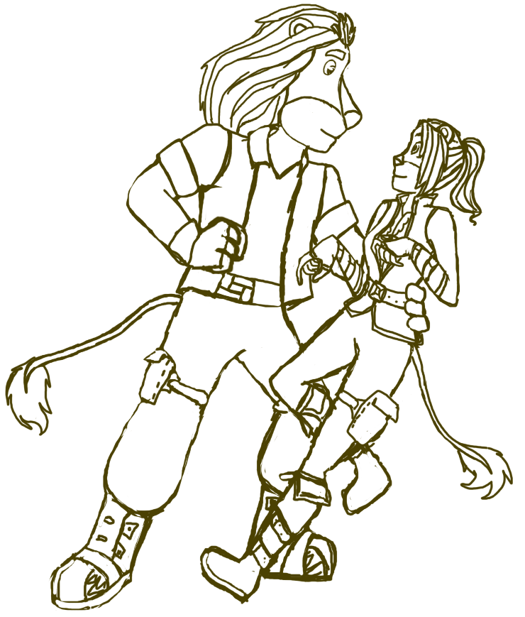 740x869 Paddle Pop And Leena By Julialisp31