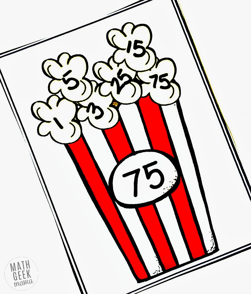 800x935 Free} Easy Popcorn Factoring Practice Activity