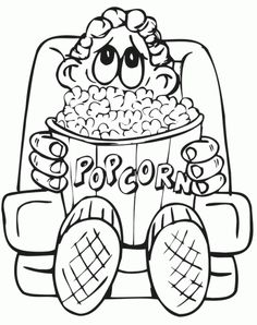 236x298 Happy Popcorn Day Coloring Page Kids Coloring Pages