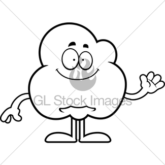 325x325 Cartoon Popcorn Idea Gl Stock Images