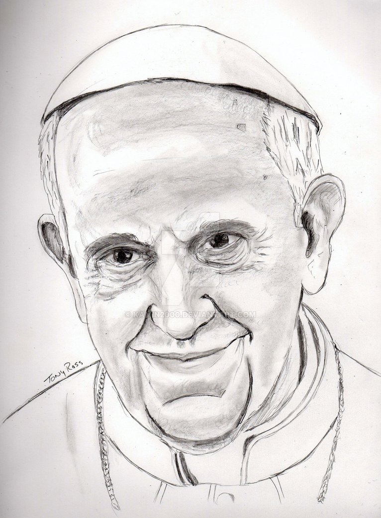 766x1042 Pope Francis By Kamin2000
