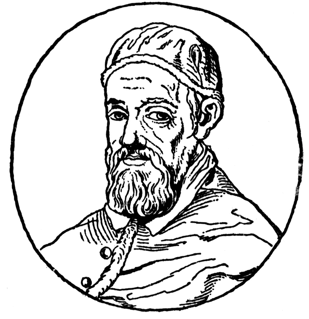 619x640 Pope Urban Viii Clipart Etc