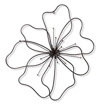 355x355 Foreside Home And Garden Poppy Wall Flower, Large