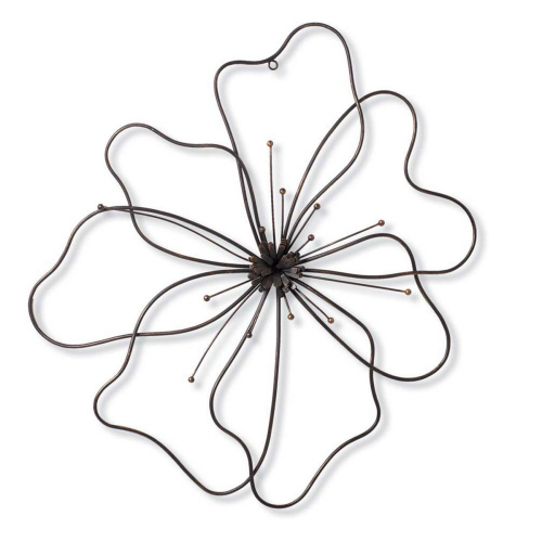 500x500 Poppy Wall Flower Large