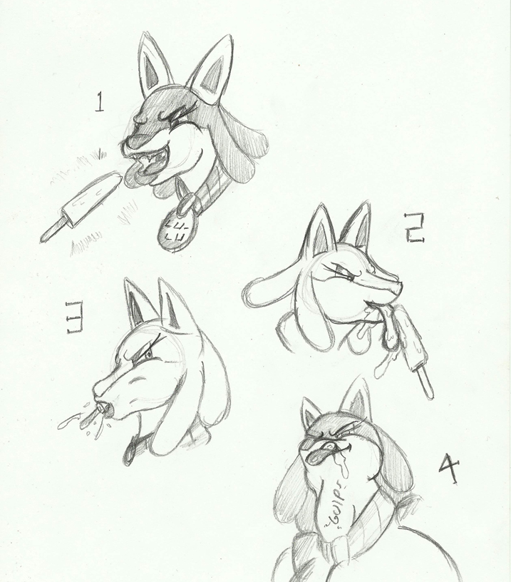 717x816 Lulu And The Popsicle By Luluthelucario