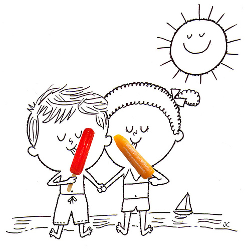 489x500 John Coulter's Blog Illustration Friday Invention Popsicle