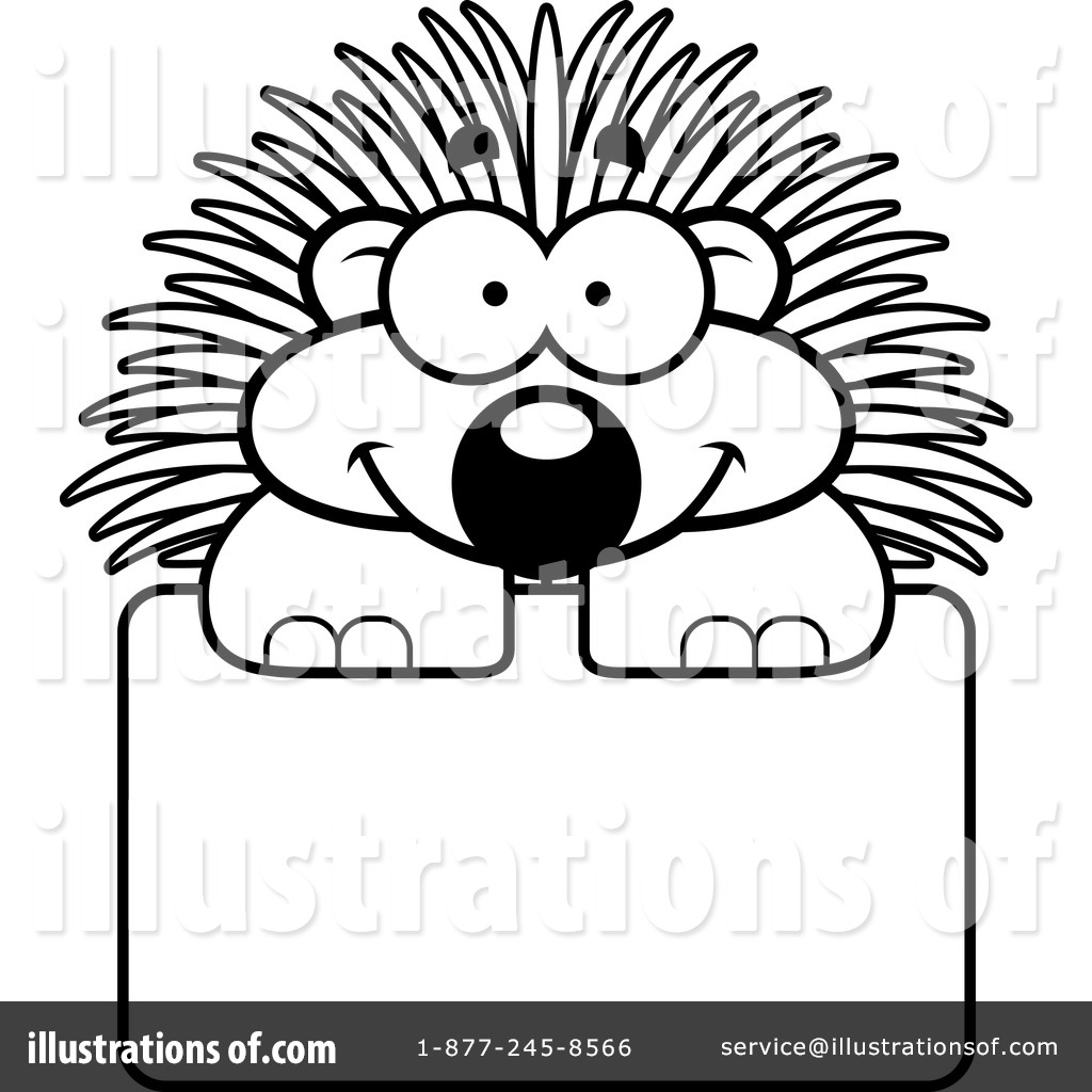 1024x1024 Porcupine Clipart