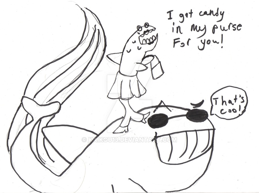 900x670 The Creepy Porpoise By Kaikou13