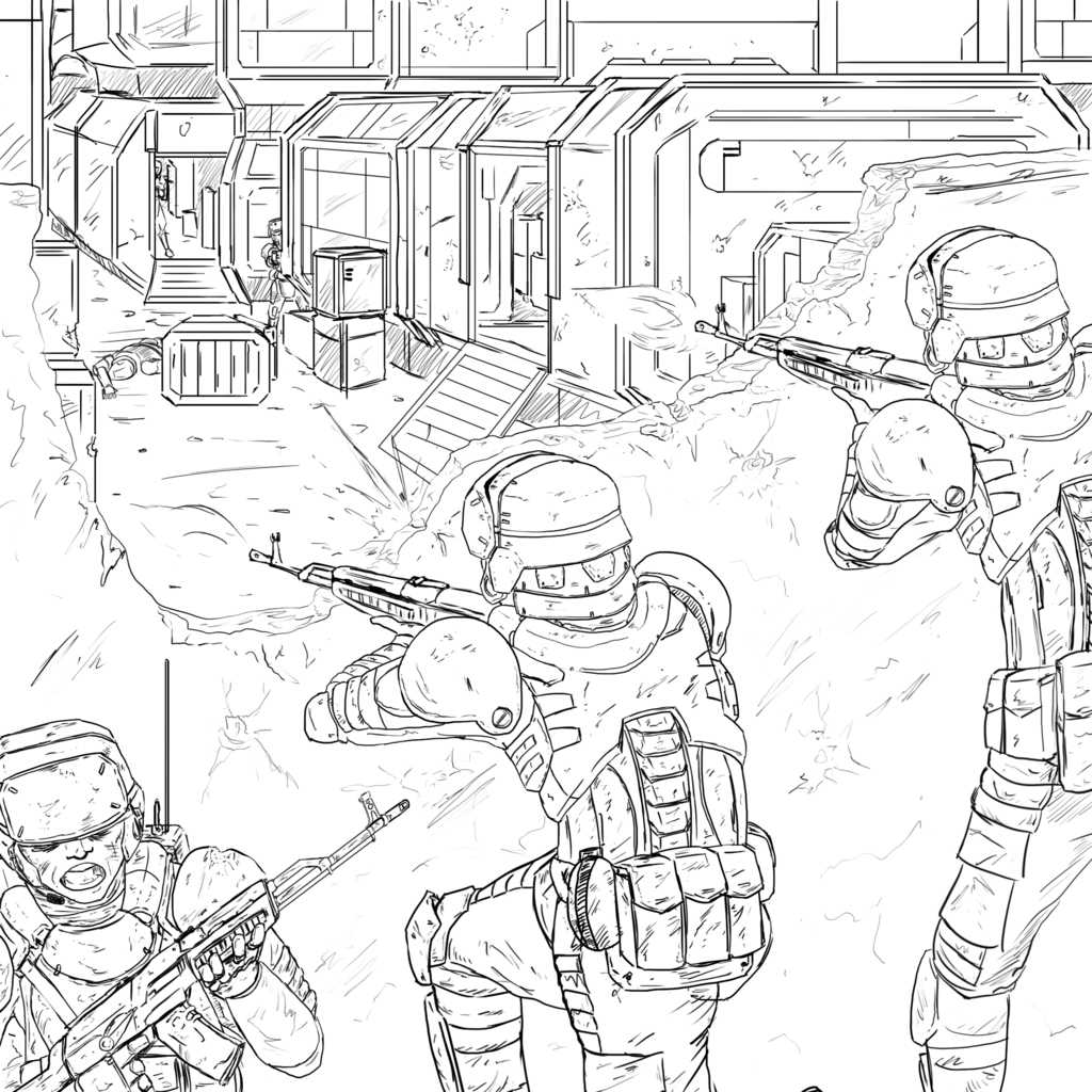 1024x1024 The 2nd Battle Of Port Bowen, 2773 By Toravich12