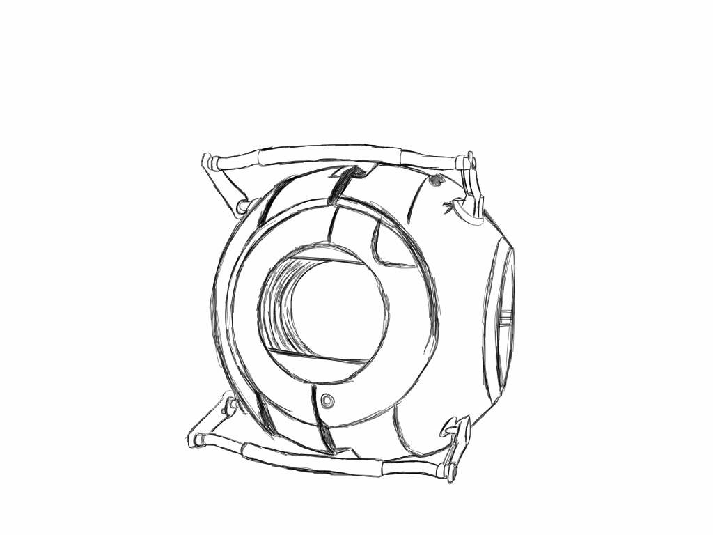 1024x768 Portal Core Template By Spikedpikmin