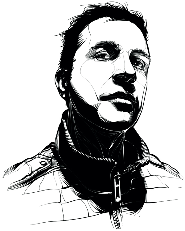 600x747 Featuring 25 Inspiring Vector Portraits