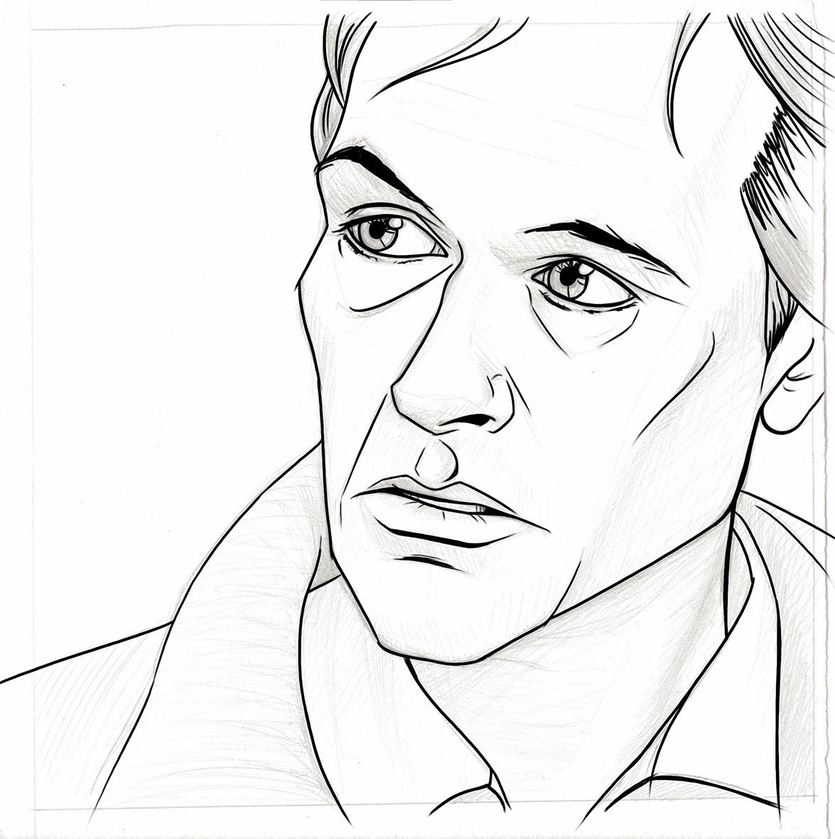 1175x1181 Cartoon Pencil Drawings Pencil Cartoon Drawings Free Download