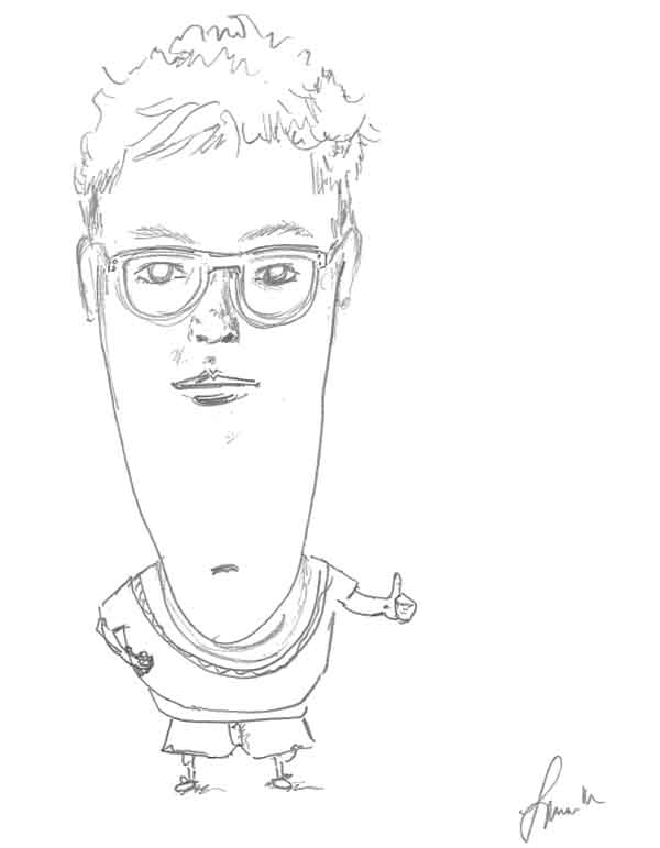 600x771 Visitors' Portrait Drawings Te Papa