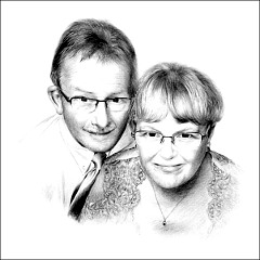 240x240 Gallery Of Pencil Portrait Drawings Of People And Pets From Photos