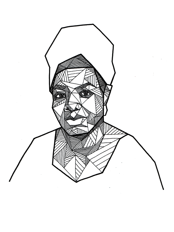 600x800 Geometric Portraits